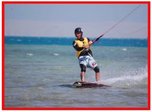 livello 2 kiteboarder